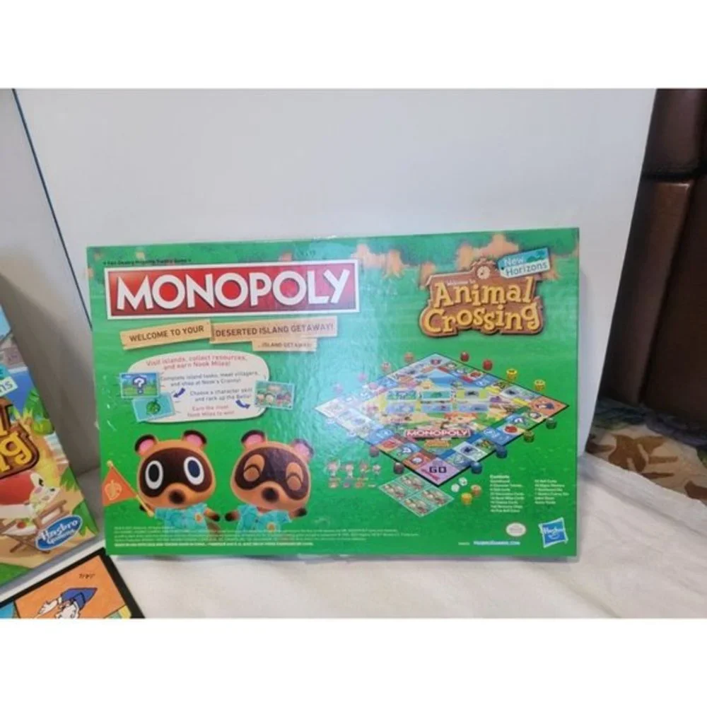 Monopoly Animal‎ Crossing New Horizons Edition Board Game for Kids